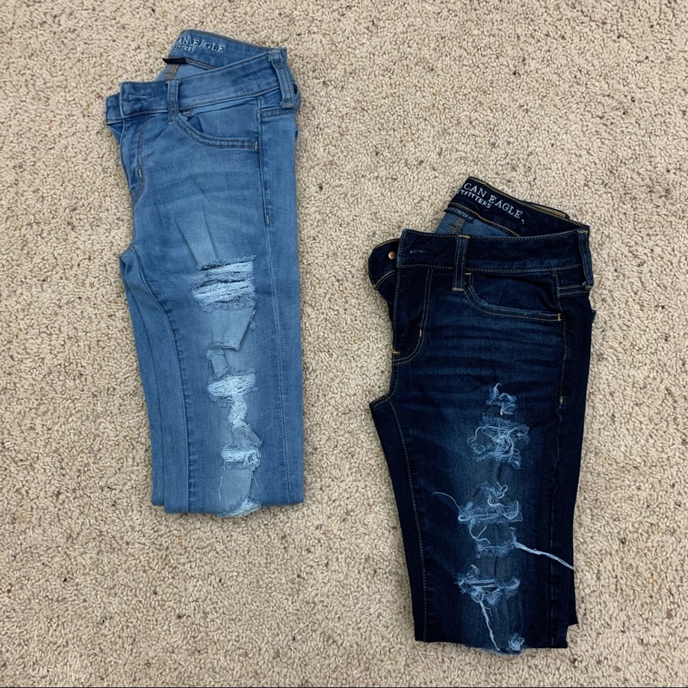 Set of 2 American Eagle Ripped Jeans